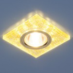 Точечный светильник светодиодный 8361 MR16WH/GD белый/золото