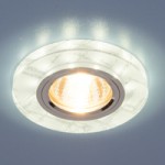 8371 MR16 WH/SL белый/серебро — Точечный светильник светодиодный