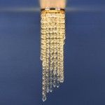 2014 золото/прозрачный (FGD/Clear) — Встраиваемый потолочный светильник с хрусталем
