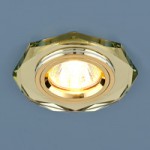 8020/2 YL/GD (зеркальный / золотой) — Точечный светильник