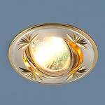 104A SS/GD сатинированное серебро / золот — Точечный светильник