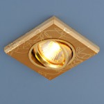 2080 GD (золото) — Точечный светильник квадратный